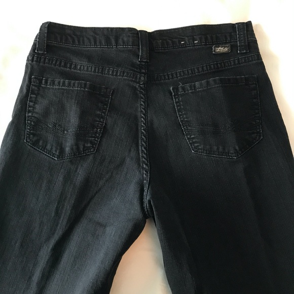 Lois - Black Denim Boot Cut Jeans - 3/25$ - Picture 4 of 9